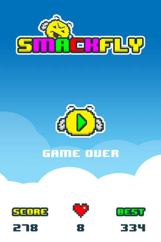 SmackFly - retro fly swatting madness in glorious 8-bit screenshot 4