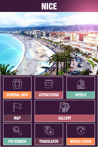 Nice City Offline Travel Guide screenshot 2