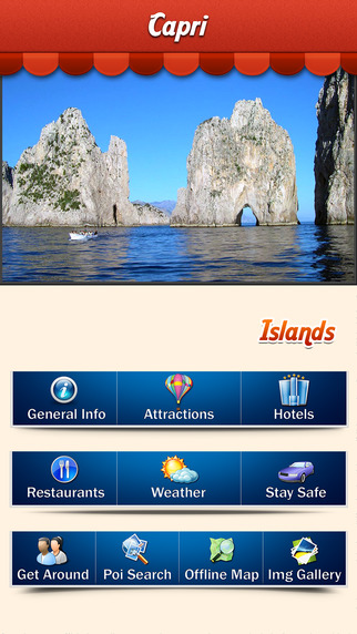 Capri Island Offline Guide