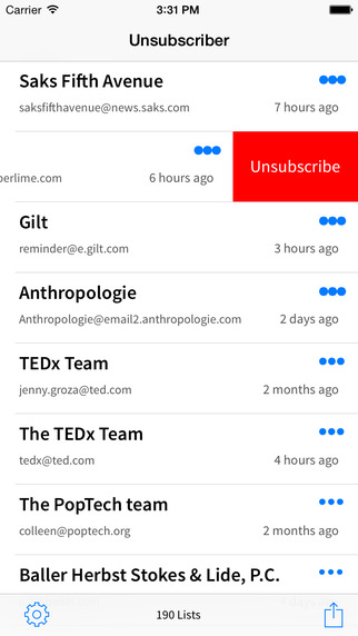 【免費生產應用App】Unsubscriber for Gmail-APP點子