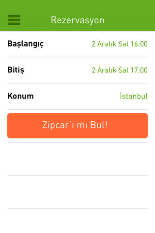 Zipcar Türkiye screenshot 2