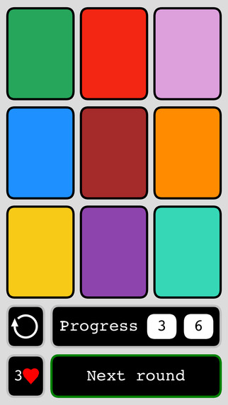 【免費遊戲App】Colour Memory-APP點子