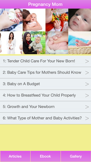 【免費健康App】Pregnancy Mom - A Guide To Take Special Care Your Baby First 12 Months After Pregnancy!-APP點子