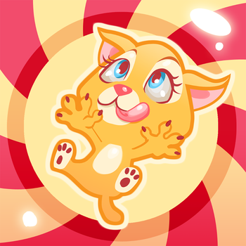 Kitty in Candyland Jump & Tilt - Cute Jumping Cat Platform Crush Game 遊戲 App LOGO-APP開箱王