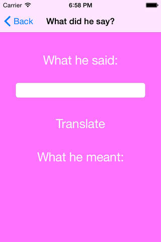Gender Translator screenshot 2