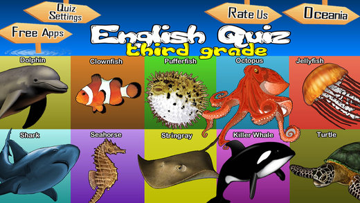 Animals Learn English - Third Grade