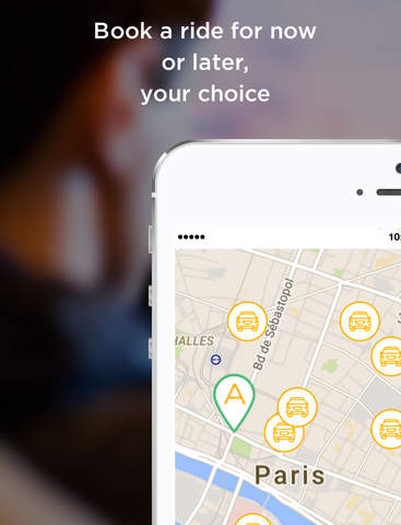 【免費旅遊App】Allo Cab private driver - Book a taxi in Paris and anywhere else in France-APP點子