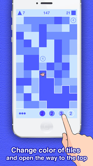 【免費遊戲App】Flying Pig: Change color to get higher-APP點子