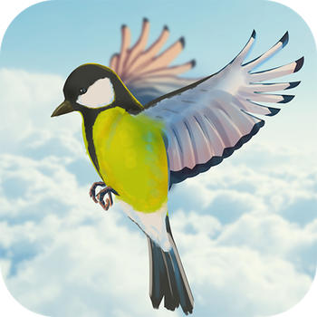 Bird Fly High 3D LOGO-APP點子