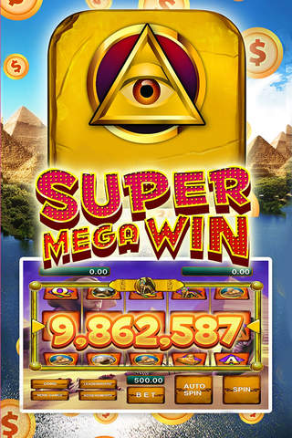 Ace Pharaoh's Egypt ancient wheel slot machine to big win PRO screenshot 2