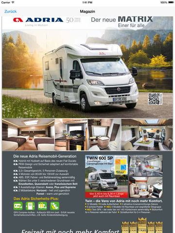 Wohnmobile, Caravan & Freizeit Magazin Ausgabe 07 screenshot 2