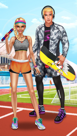 【免費遊戲App】Beauty Salon - Sports Girls Fashion Style-APP點子