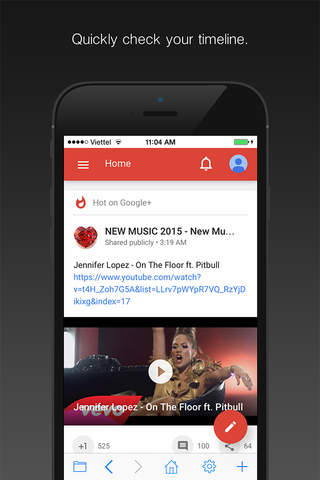 Safe web Pro for Google Plus: secure and easy G+ mobile app with passcode screenshot 3