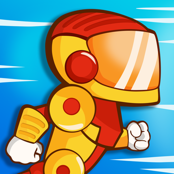 Superhero Run Game LOGO-APP點子