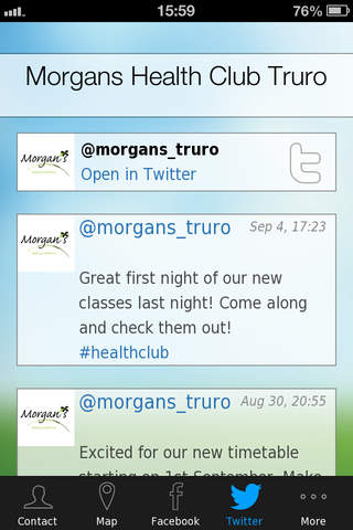 Morgans Health Club Truro screenshot 4