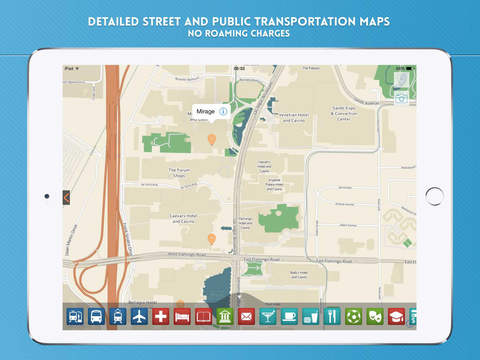 【免費旅遊App】Las Vegas Travel Guide with Offline City Street Maps-APP點子