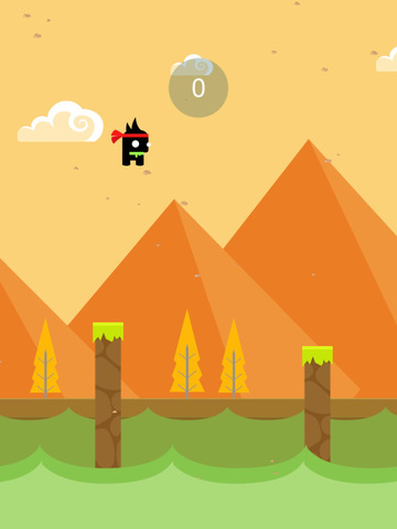 【免費遊戲App】Spring Ninja Jump - Free-APP點子