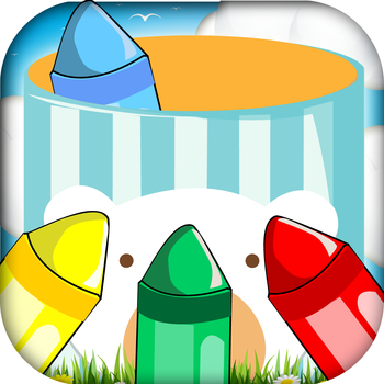 Crayon Collector Invasion – Fast Falling Game for Kids Paid LOGO-APP點子