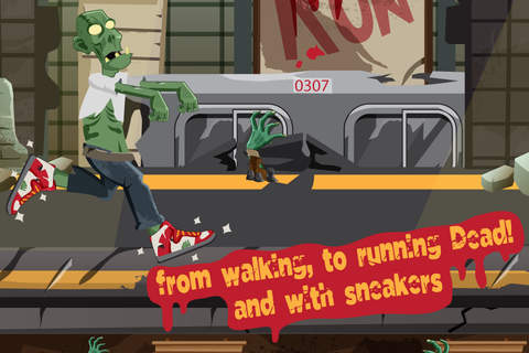 The Running Dead! Zombies with Sneakers screenshot 3