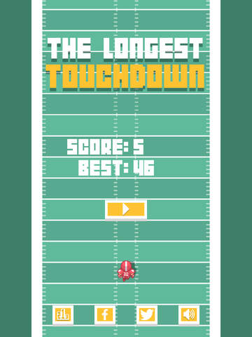 【免費遊戲App】The Longest Touchdown-APP點子