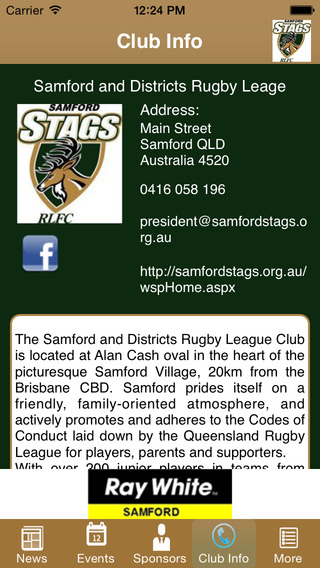 【免費運動App】Samford and Districts Rugby League Club-APP點子