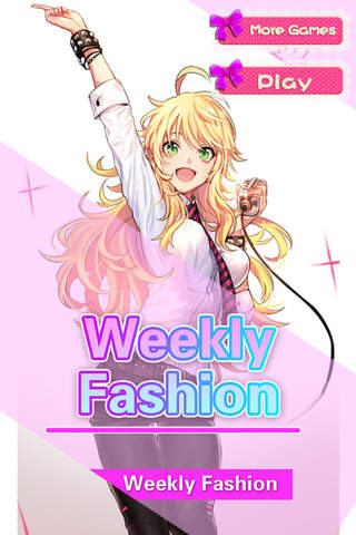 Weekly Fashion-Free Game for Girls screenshot 2