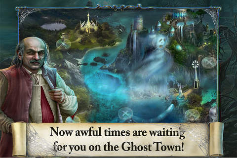 Hidden Object : Ghost Town - Ancient Curse screenshot 2