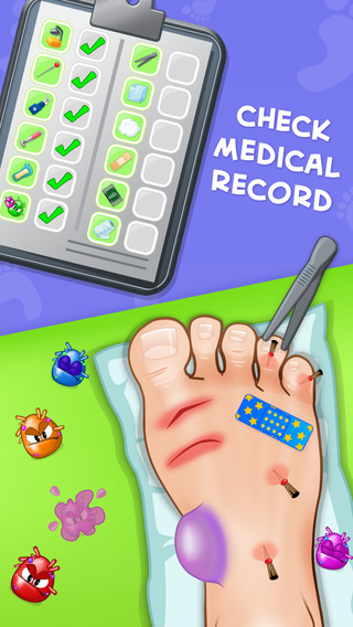 【免費遊戲App】Crazy Foot Doctor - Children's Hospital Game-APP點子