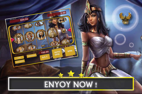 Creopatra Slot666 Cleopatra Pharaoh Queen Slot Machines :  The Jackpot Kings of Ancient Egyptian Dynasties Game screenshot 2