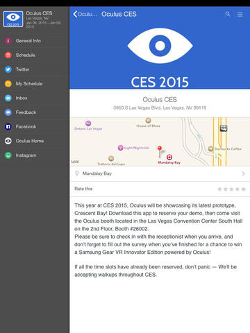 【免費商業App】Oculus CES Crescent Bay-APP點子