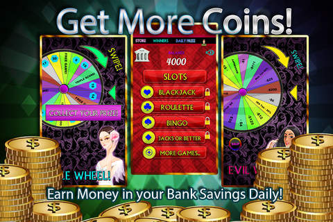 Hit Rich Mega Casino - Real Las Vegas Style Slots Video Poker Blackjack and More in One App! screenshot 3