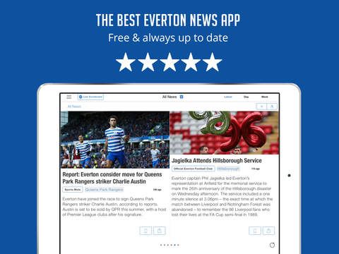 【免費運動App】Everton FC Unofficial News - Live Scores, Transfers & Rumours - Sportfusion-APP點子