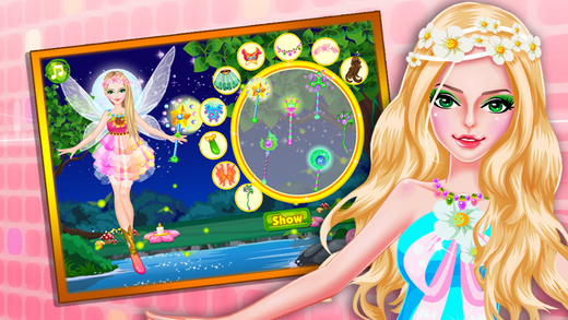 【免費遊戲App】Princess Salon-Cute fairy-APP點子