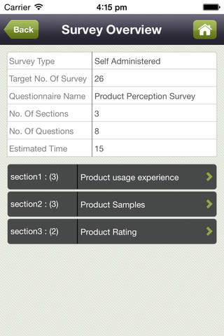 Enterprise Survey screenshot 3