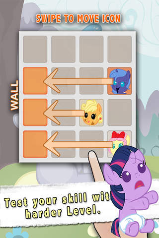 2048 Puzzle little baby pony :The Logic games 2014 screenshot 2