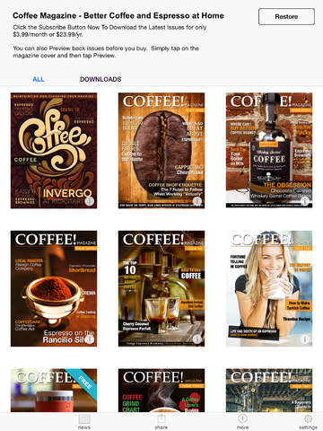 免費下載生活APP|Coffee & Espresso Magazine - Discover New Techniques & Time Honored Basics app開箱文|APP開箱王