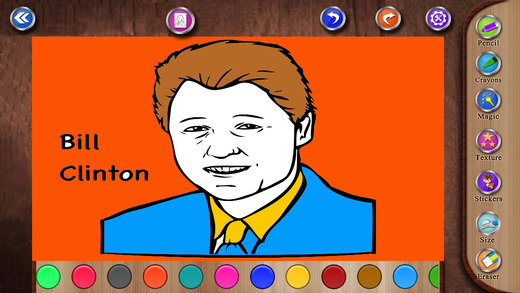 【免費教育App】Coloring Pages For USA Presidents-APP點子