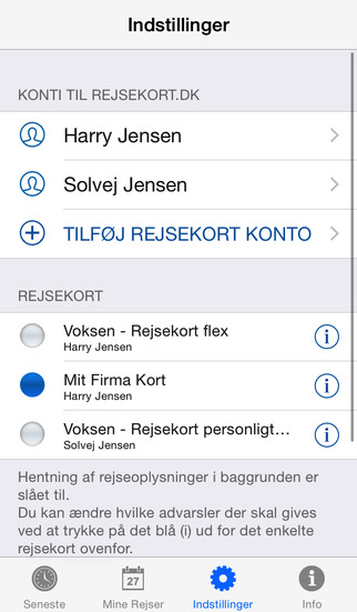 【免費旅遊App】Rejsekortet - Mine Rejser-APP點子