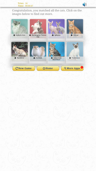 【免費遊戲App】CATS Match And Learn-APP點子