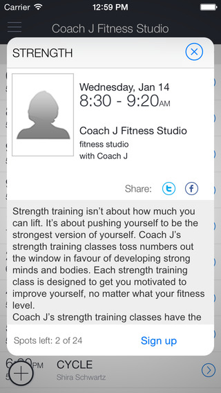 【免費健康App】Coach J Fitness Studio-APP點子