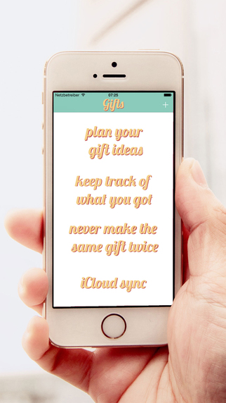 【免費生產應用App】Gifts Planner-APP點子