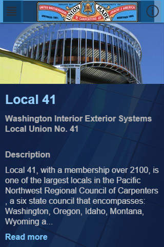 Washington Interior Exterior Systems Local Union No. 41 screenshot 2