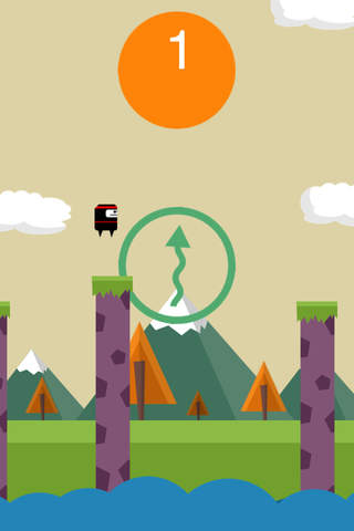 Bouncing Stickman : Jump & Fly Ketchapp Ninja - Pinball Subway Sniper ! screenshot 4