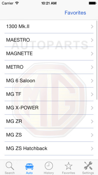 【免費書籍App】Autoparts for MG-APP點子