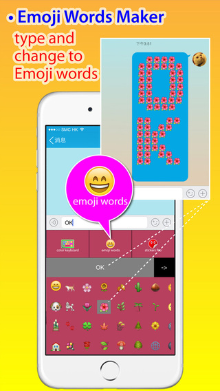 【免費工具App】KeyboardPro for iOS8-Color Stickers Keyboards, Emoji Words Maker-APP點子