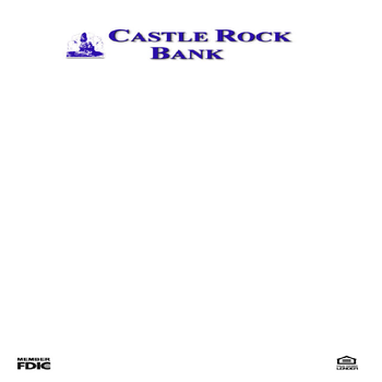 Castle Rock Bank MN LOGO-APP點子