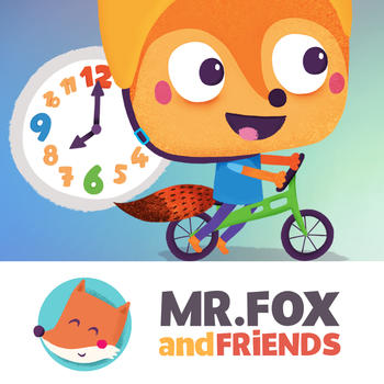 What’s the Time Mr.Fox - Explore daily routines with your toddler LOGO-APP點子