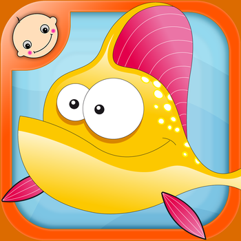 Color Paradise of Ocean Fish - Learn Free Amazing HD Paint & Educational Coloring Activities for Toddlers, Pre School, Kindergarten & K-12 Kids 遊戲 App LOGO-APP開箱王