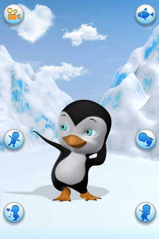 Talking Penguin 3D screenshot 3