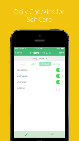 【免費健康App】ThriveTracker - Simple and Rewarding Mood Management-APP點子